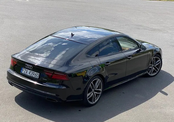 audi Audi A7 cena 109000 przebieg: 256000, rok produkcji 2015 z Żary